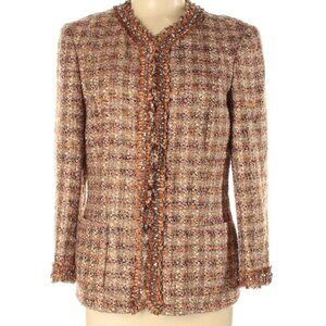 LAFAYETTE 148 tweed beaded blazer jacket